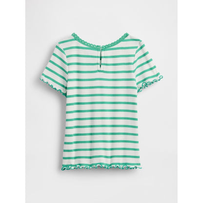 Toddler & Embroidered Rib T-Shirt