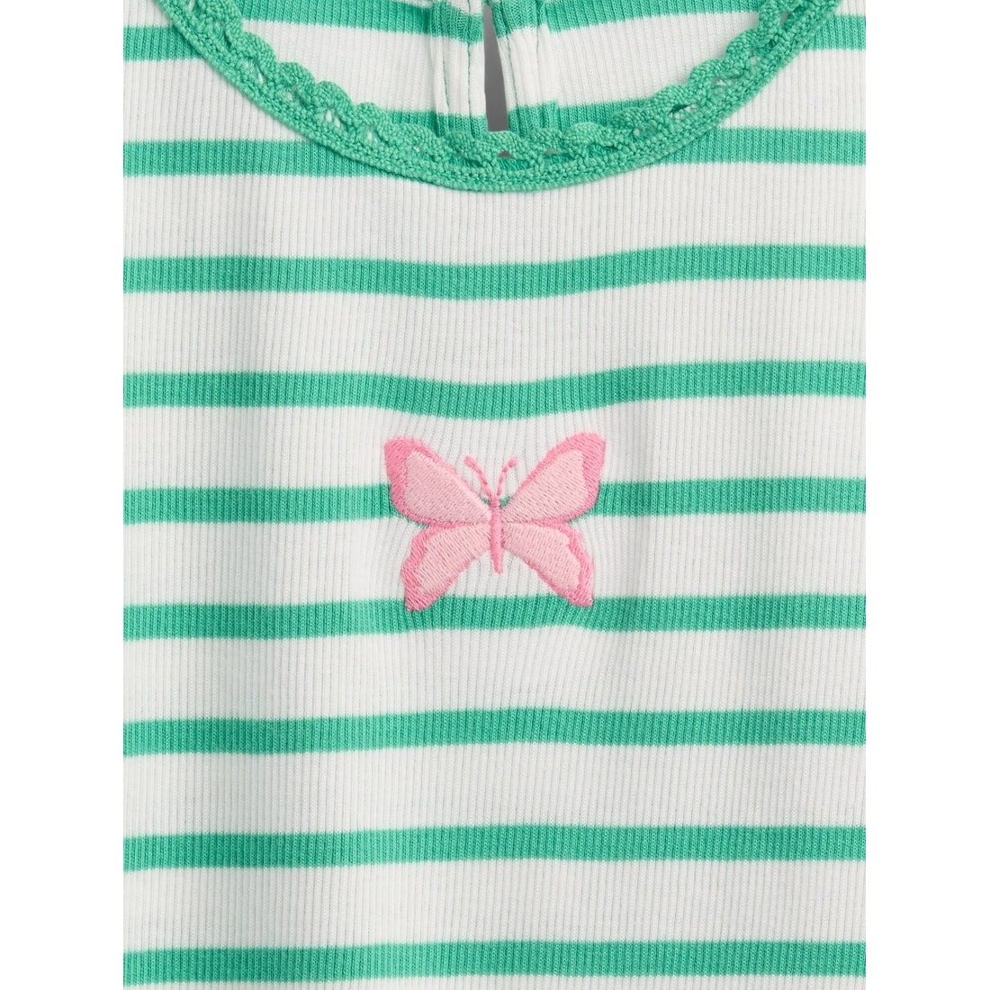 Toddler & Embroidered Rib T-Shirt