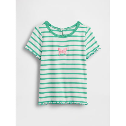 Toddler & Embroidered Rib T-Shirt