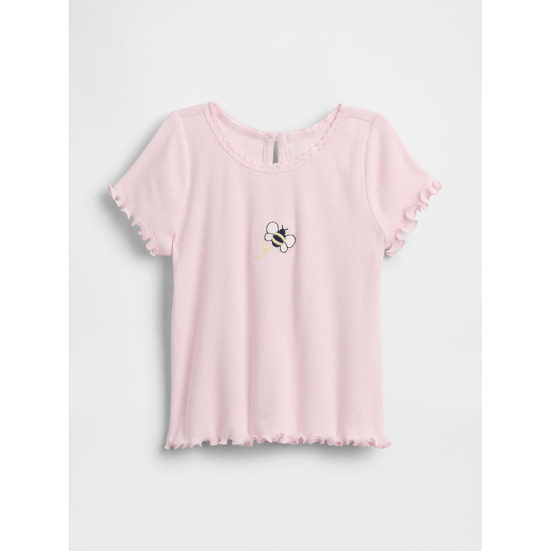 Toddler & Embroidered Rib T-Shirt