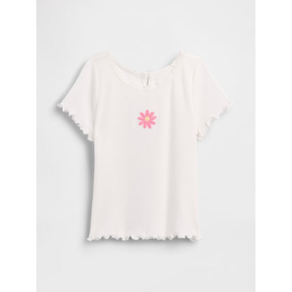 Toddler & Embroidered Rib T-Shirt