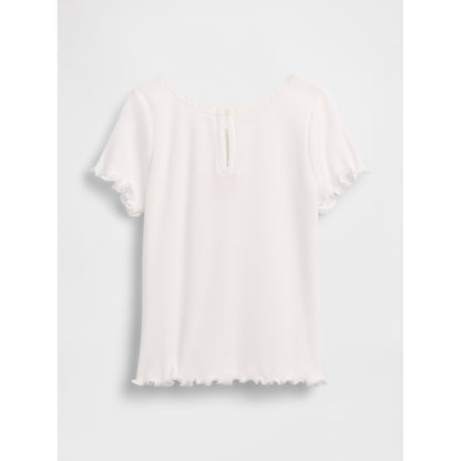 Toddler & Embroidered Rib T-Shirt
