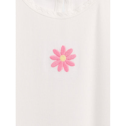 Toddler & Embroidered Rib T-Shirt