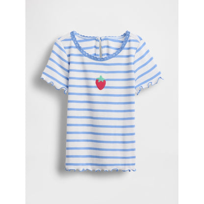 Toddler & Embroidered Rib T-Shirt