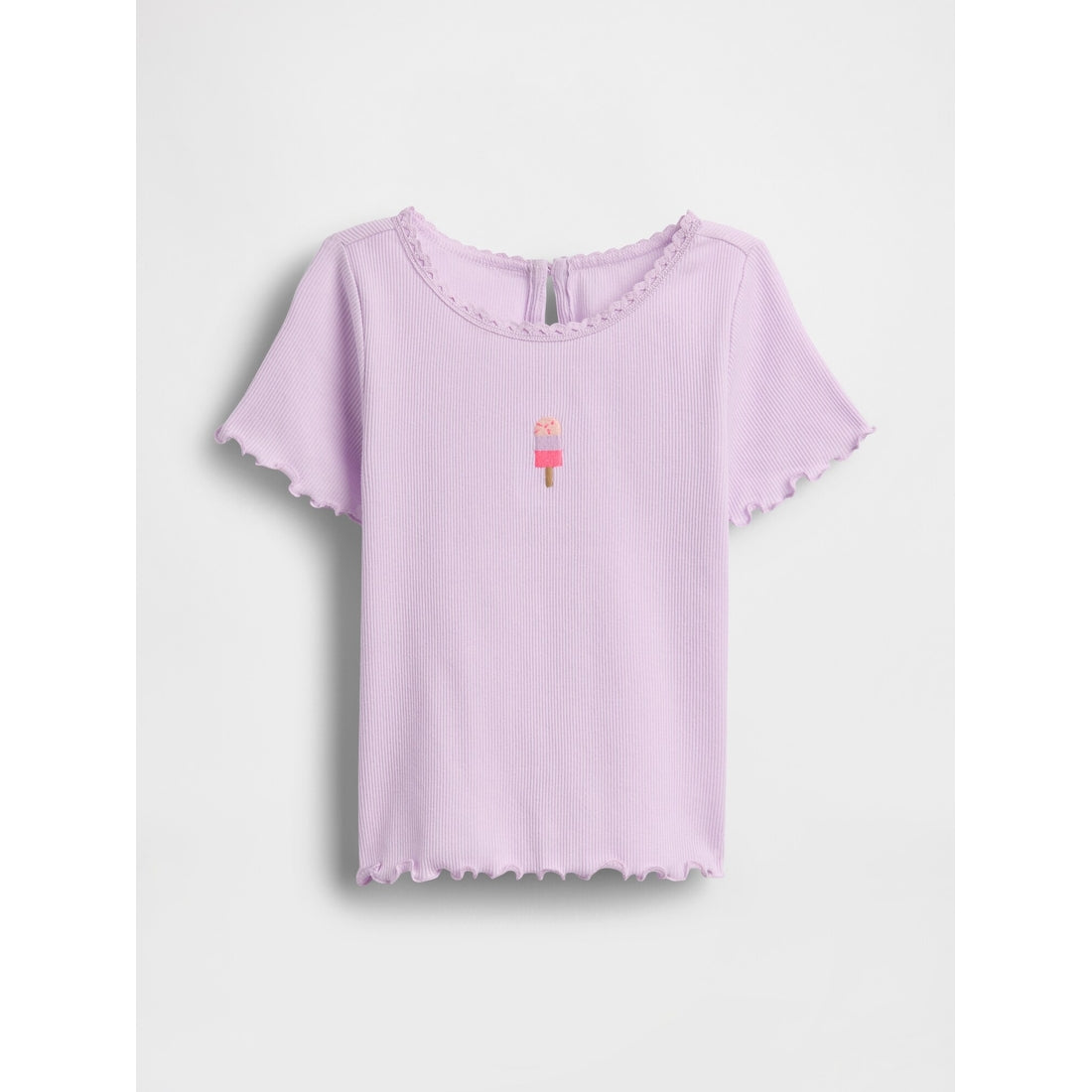 Toddler & Embroidered Rib T-Shirt