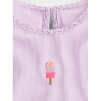 Toddler & Embroidered Rib T-Shirt