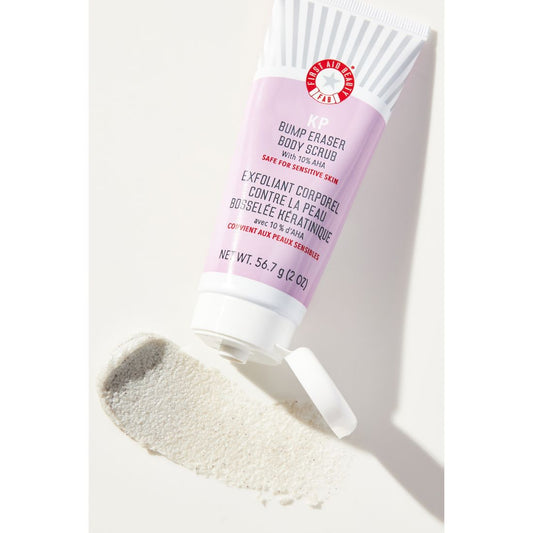 KP Bump Eraser Body Scrub with 10% AHA Body Exfoliant for Keratosis Pilaris Mini by First Aid Beauty
