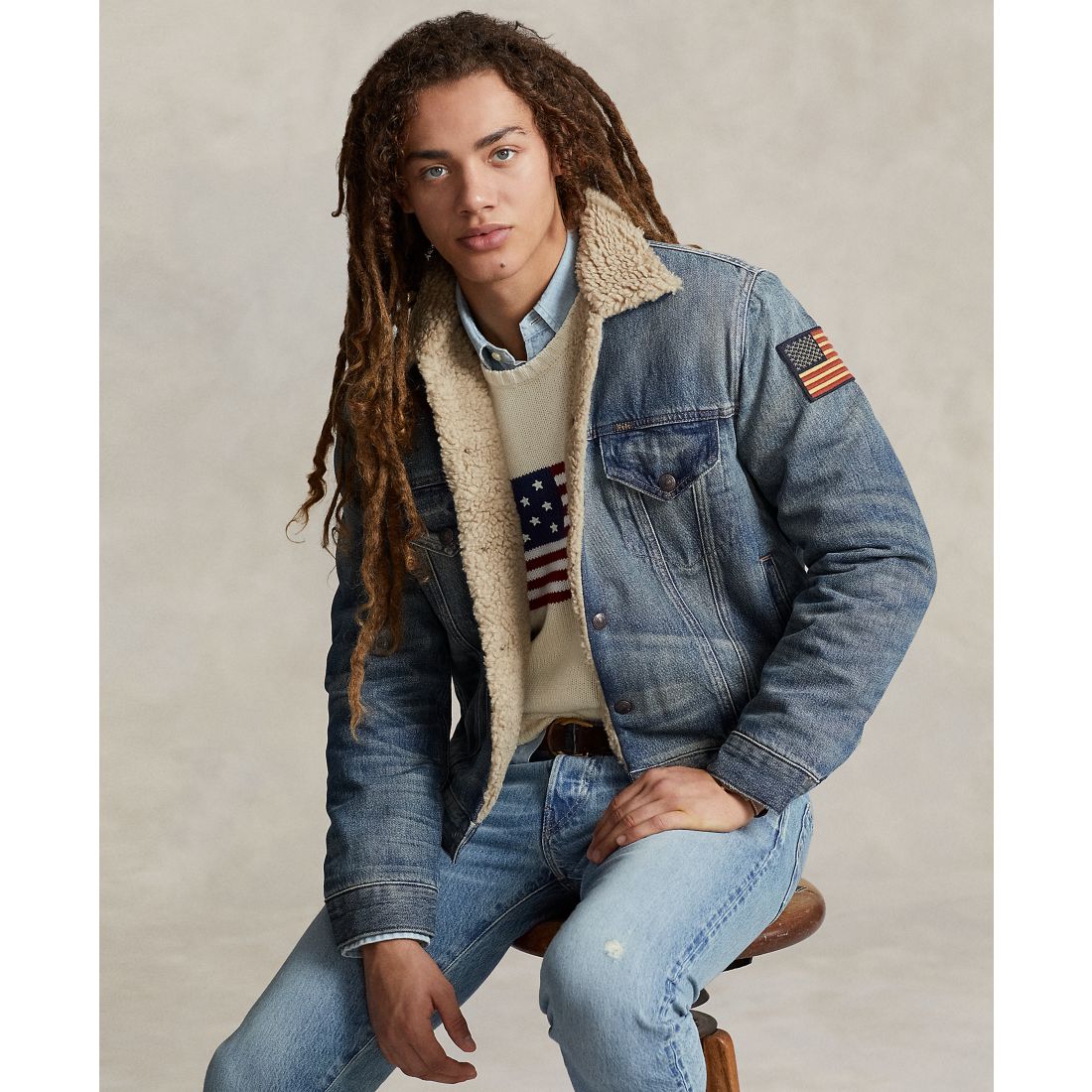 Polo Ralph Lauren Men's Fleece-Lined Trucker Jacket