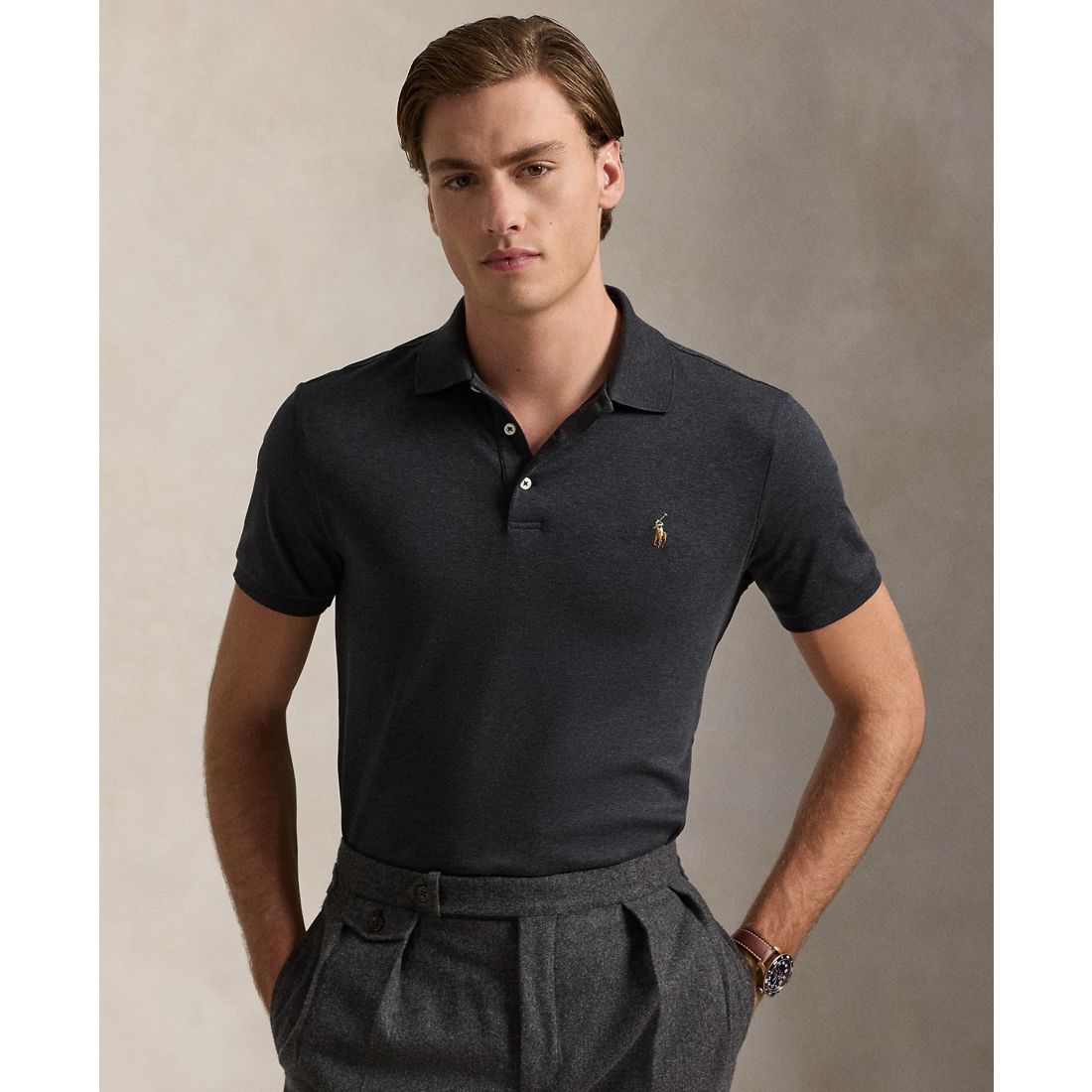 Polo Ralph Lauren Men's Classic Fit Soft Cotton Polo Shirt