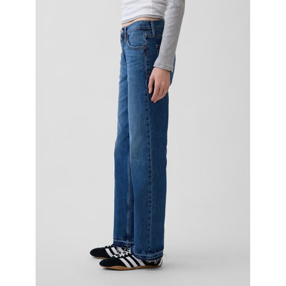 Women's Mid Rise Straight Jeans