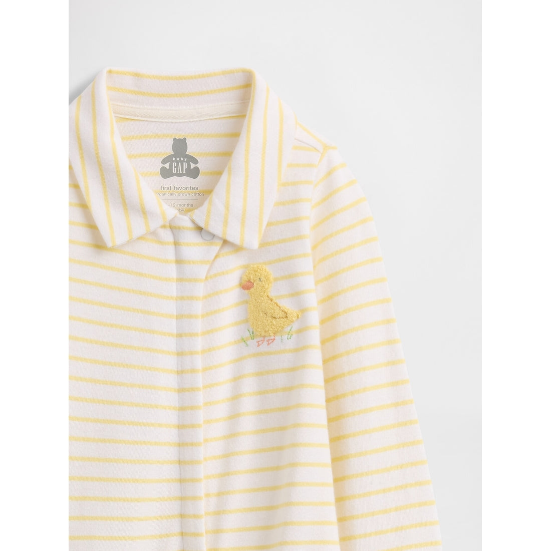 Baby First Favorites Organic Cotton Footed One-Piece