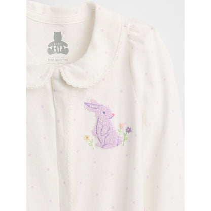 Baby First Favorites Organic Cotton Footed One-Piece