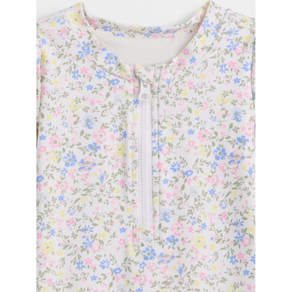 Toddler Floral Rash Guard Swim Set