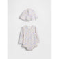 Toddler Floral Rash Guard Swim Set