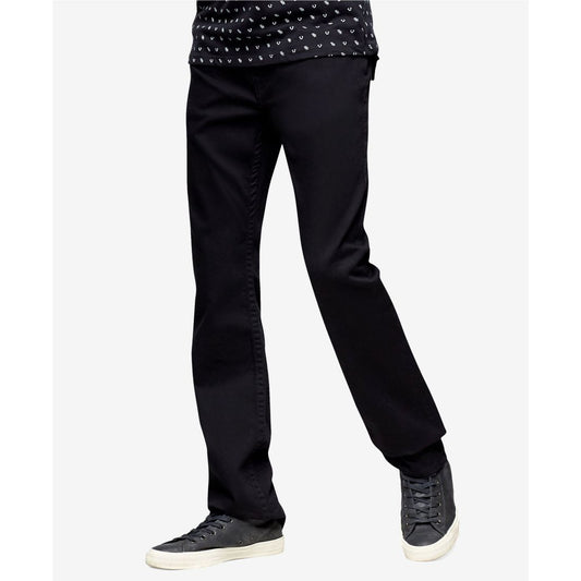 True Religion Men's Ricky Straight Fit Jeans with Back Flap Pockets
