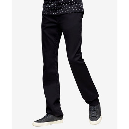 True Religion Men's Ricky Straight Fit Jeans with Back Flap Pockets