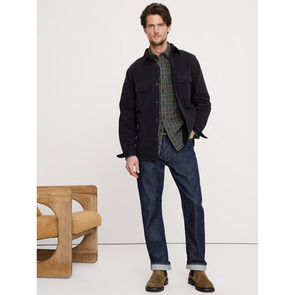 Men's Cotton Twill Overshirt