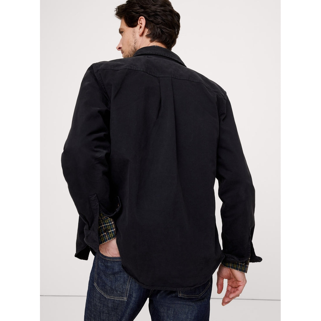 Men's Cotton Twill Overshirt