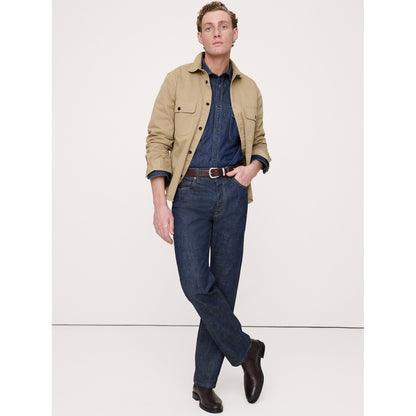 Men's Cotton Twill Overshirt