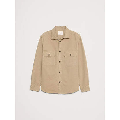 Men's Cotton Twill Overshirt