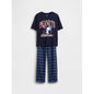 Boys' Snoopy Recycled Pj Set
