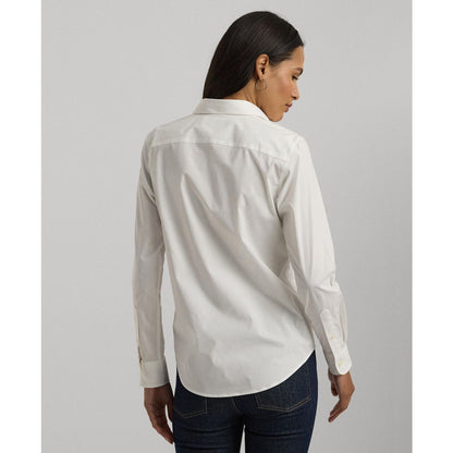 Lauren Ralph Lauren Petite Non-Iron Straight-Fit Shirt