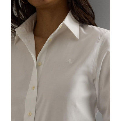 Lauren Ralph Lauren Petite Non-Iron Straight-Fit Shirt