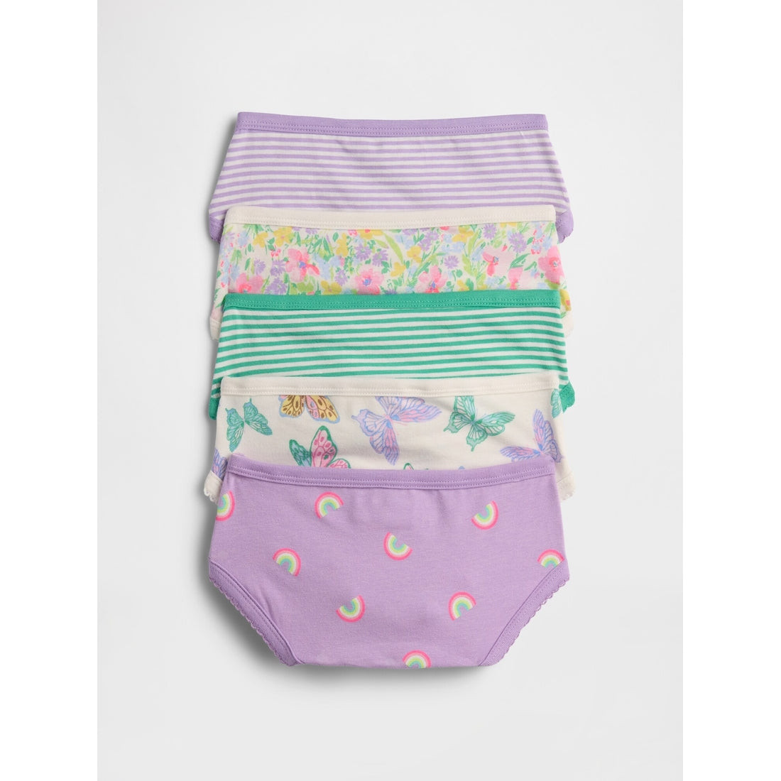 Toddler Organic Stretch Cotton Shorty Briefs (5-Pack)