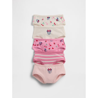 Toddler × Disney Organic Stretch Cotton Briefs (5-Pack)