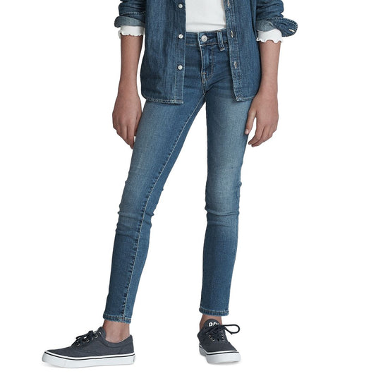 Polo Ralph Lauren Big Girls Aubrie Five-Pocket Denim Leggings