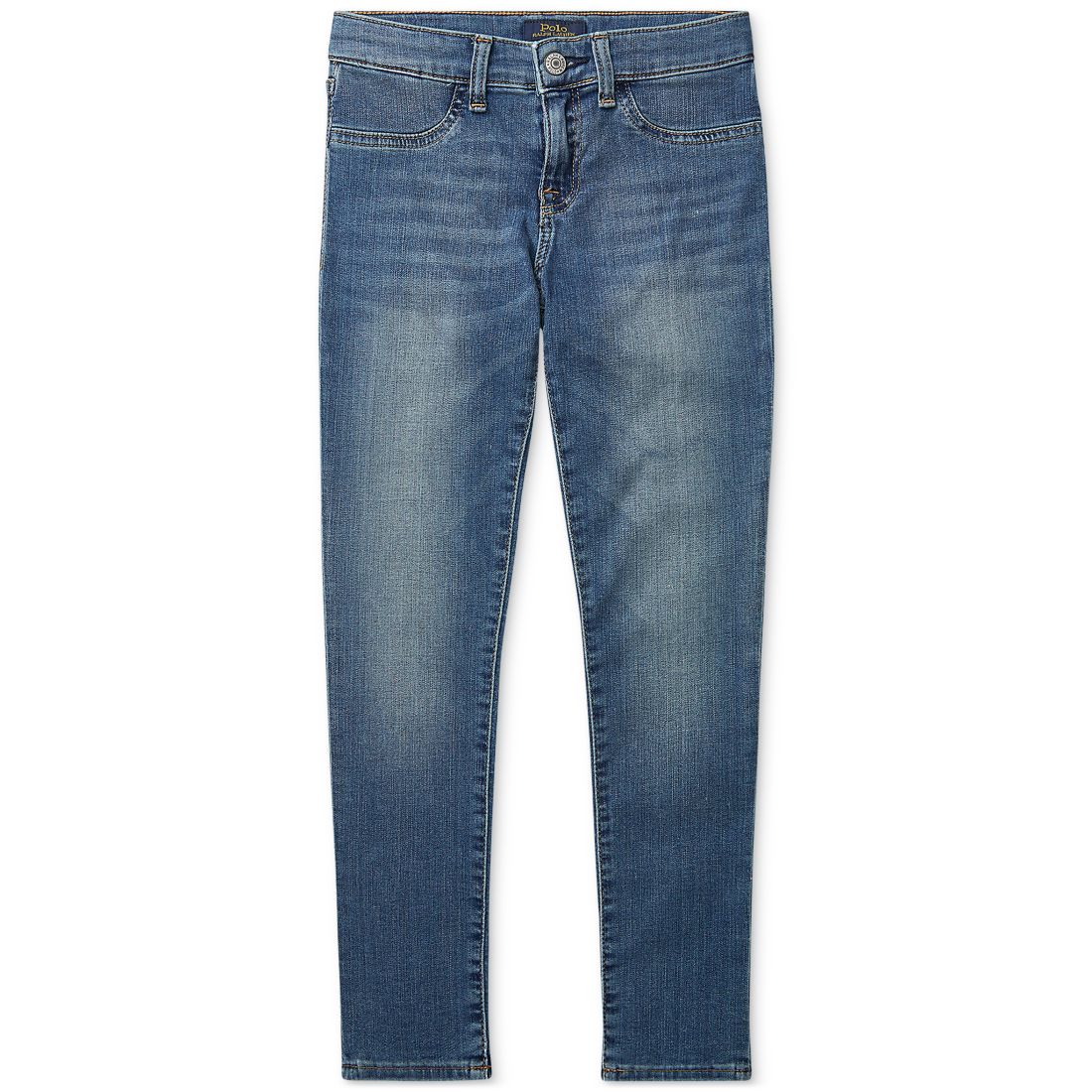 Polo Ralph Lauren Big Girls Aubrie Five-Pocket Denim Leggings