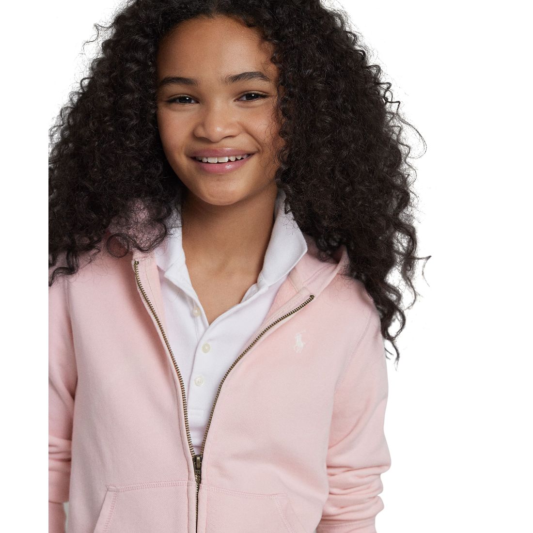 Polo Ralph Lauren Big Girls French Terry Full-Zip Hoodie