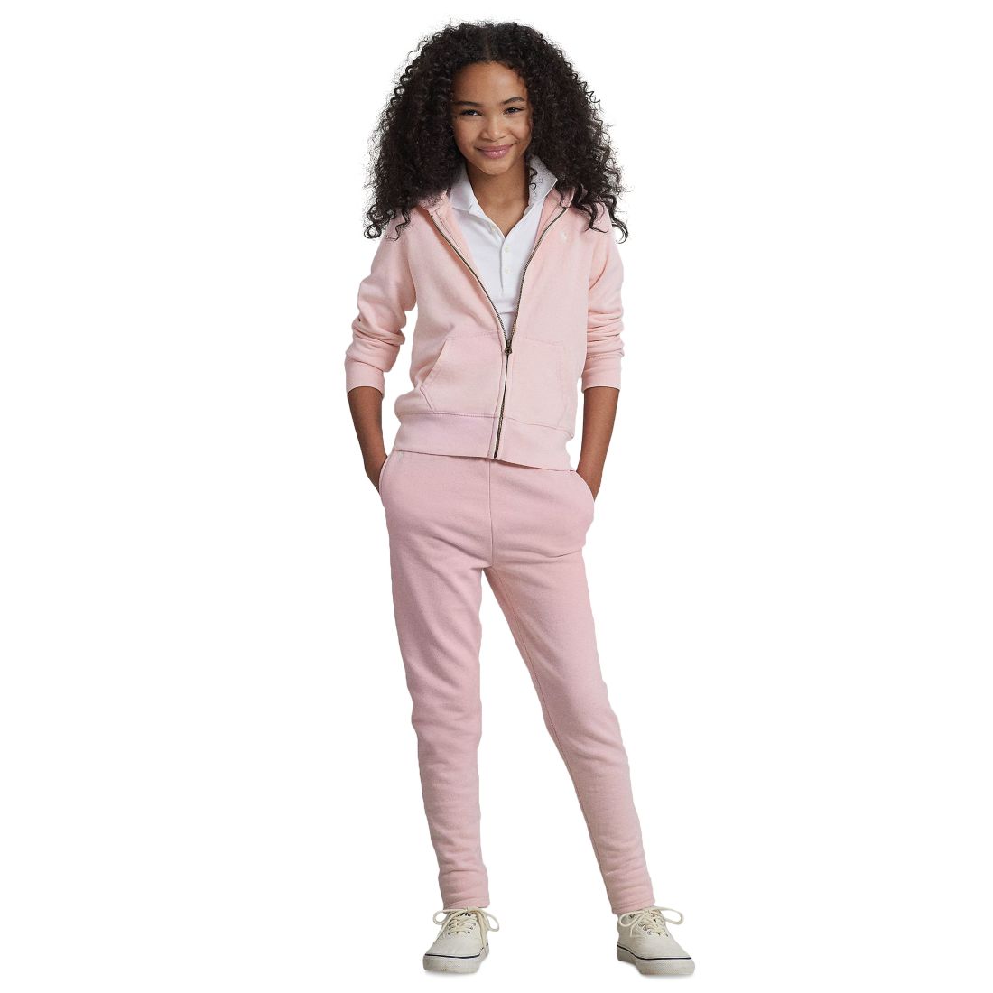 Polo Ralph Lauren Big Girls French Terry Full-Zip Hoodie