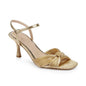 Jewel Badgley Mischka Women's Hydee Knot Stiletto Evening Sandals