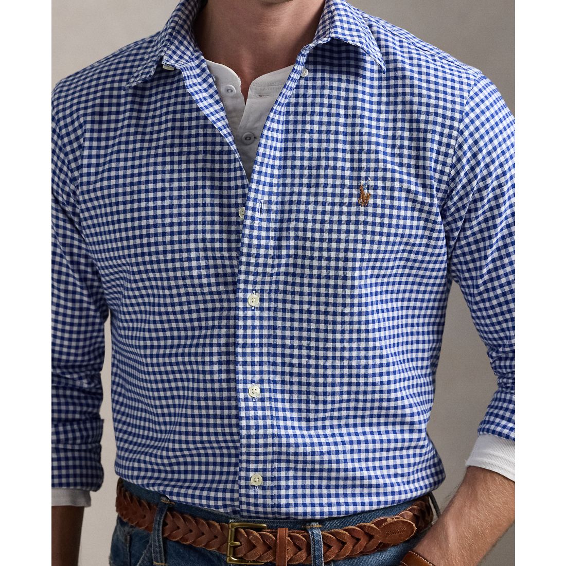 Polo Ralph Lauren Men's Custom Fit Oxford Shirt