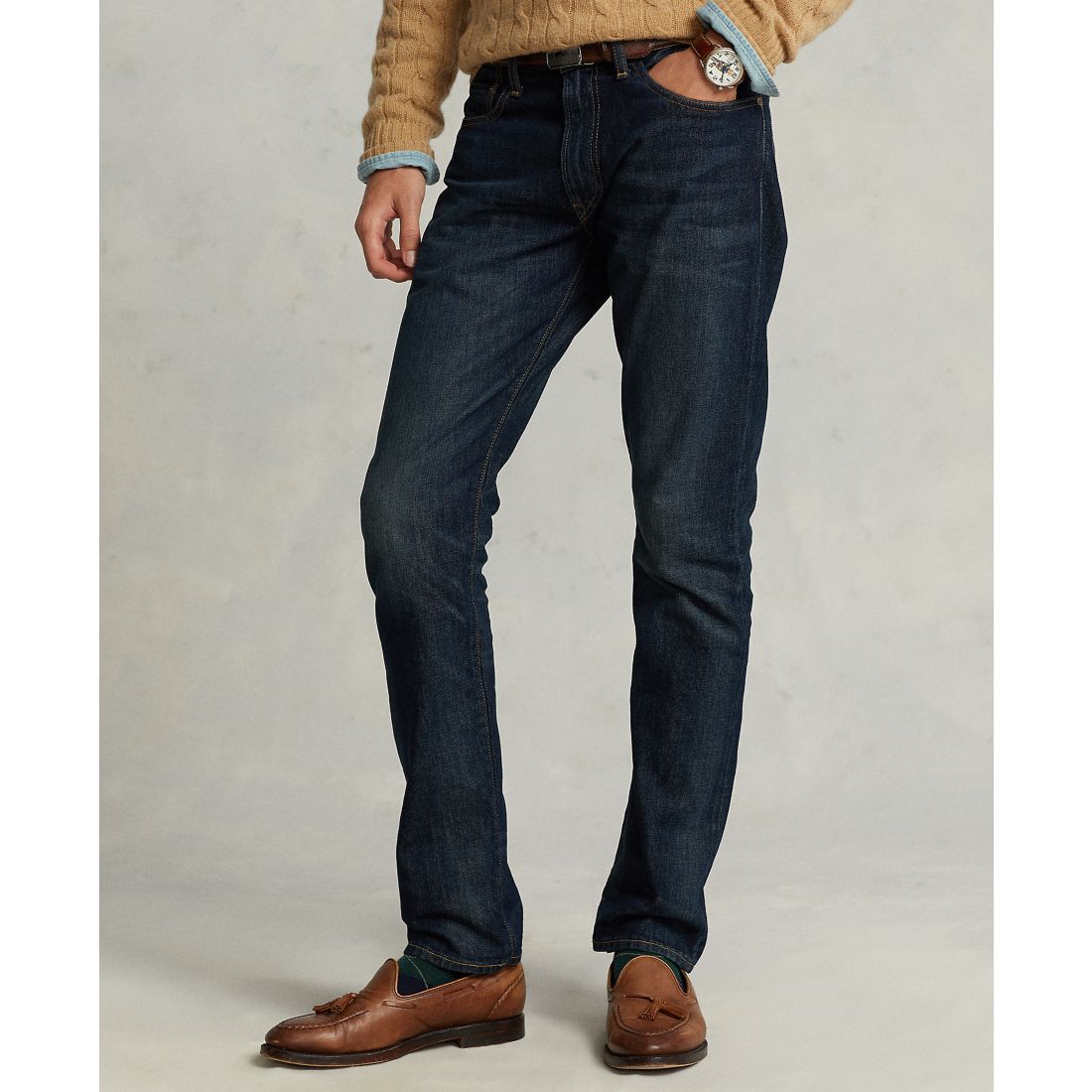 Polo Ralph Lauren Men's Varick Slim Straight Jeans