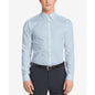 Calvin Klein Steel Men's Slim-Fit Non-Iron Herringbone Dress Shirt
