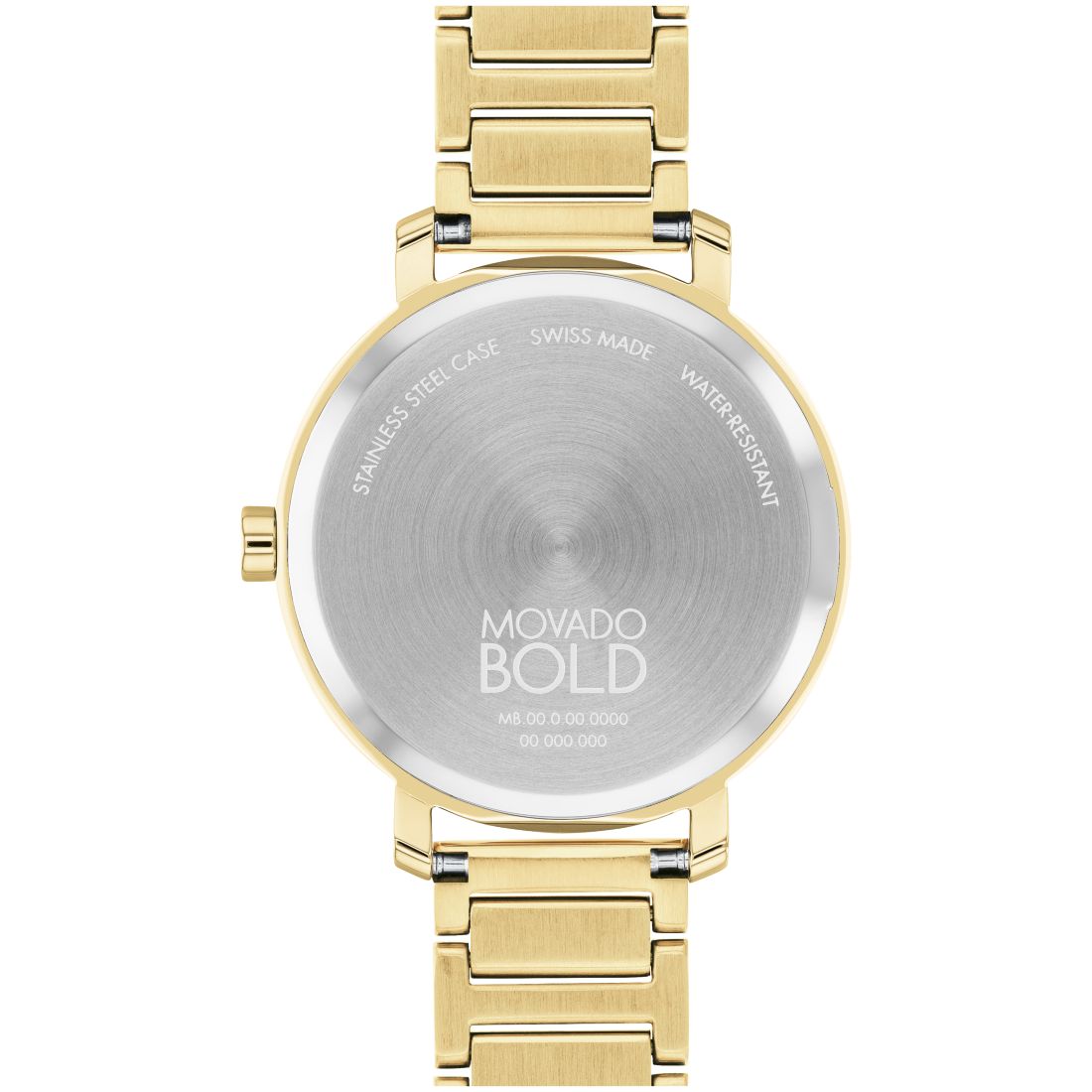Movado Women's Bold Evolution 2.0 Swiss Quartz Ionic Plated Light Gold-Tone 2 Steel Watch 34mm