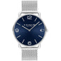 Coach Unisex Elliot Silver-Tone Stainless Steel Mesh Bracelet Watch 41mm