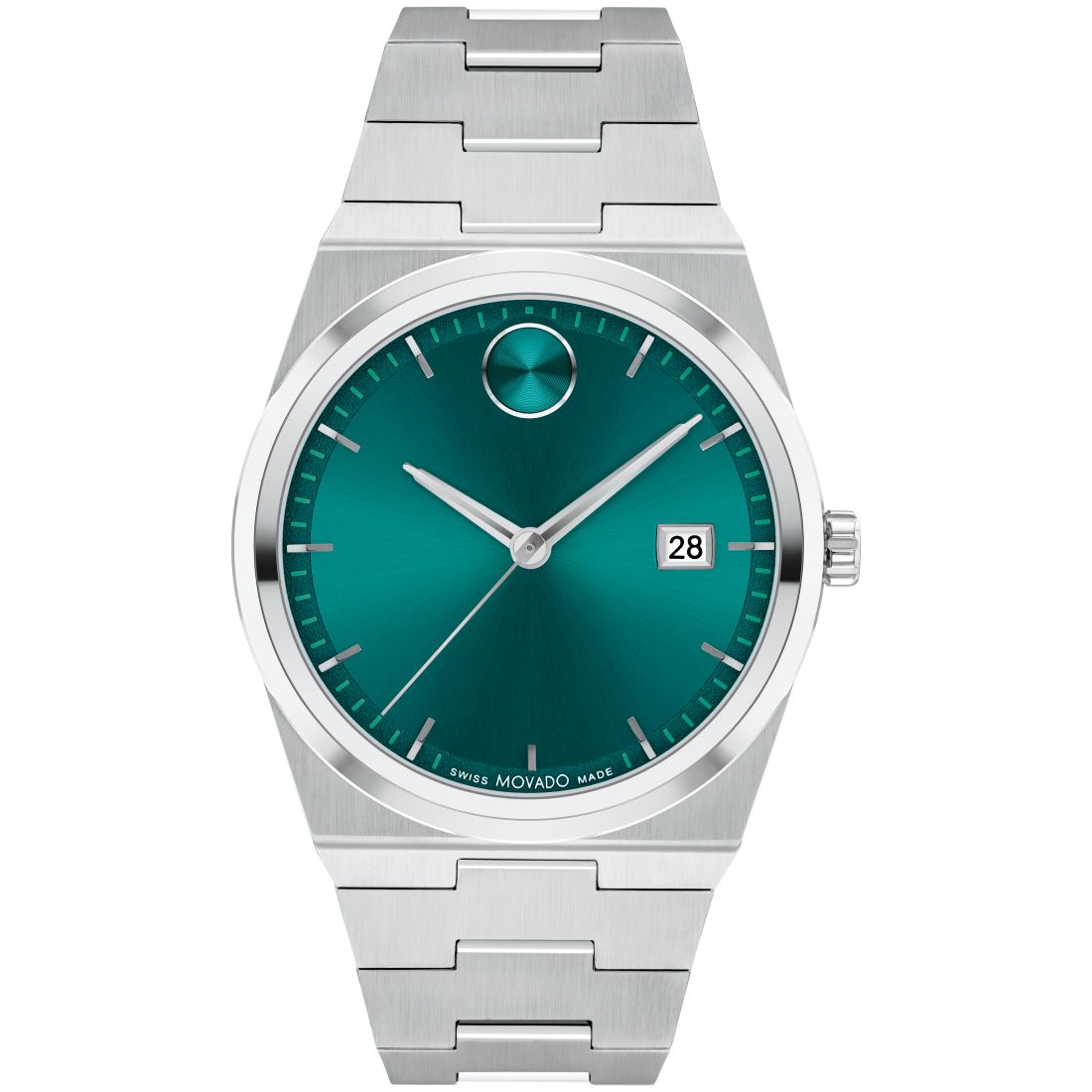 Movado Men's Quest Swiss Quartz Stainless Steel 40mm Watch