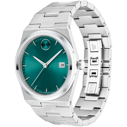 Movado Men's Quest Swiss Quartz Stainless Steel 40mm Watch