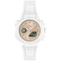 Lacoste Women's LC33 White Silicone Strap Watch, 40mm