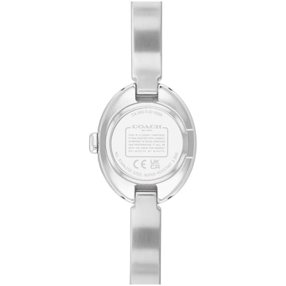 Coach Women's Sammy Silver Tone Stainless Steel Bangle Bracelet Watch, 22.5mm