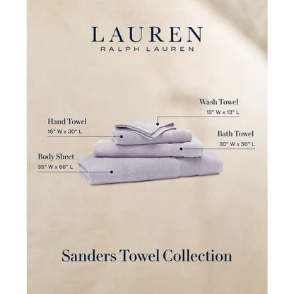Lauren Ralph Lauren Sanders Solid Antimicrobial Bath Mats