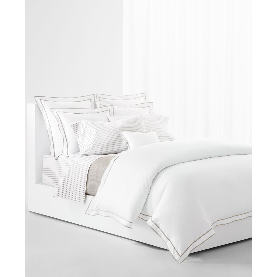 Lauren Ralph Lauren Spencer Stripe Sheet Set, Queen