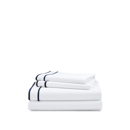 Lauren Ralph Lauren Spencer 300 Thread Count Sateen Border Pillowcase Pair, Standard