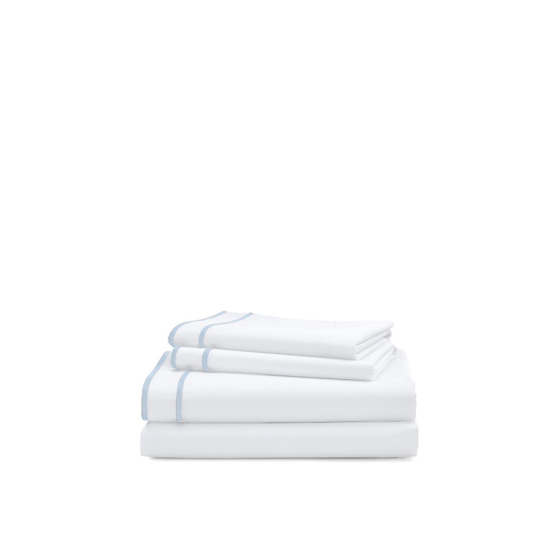 Lauren Ralph Lauren Spencer 300 Thread Count Sateen Border Pillowcase Pair, Standard