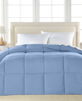 Color Hypoallergenic Down Alternative Light Warmth Microfiber Comforter, Full/Queen, Exclusively at Macy’s