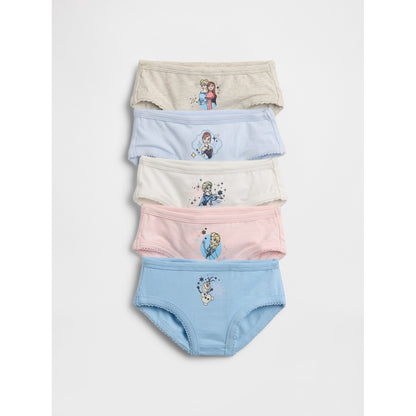 Toddler × Disney Organic Stretch Cotton Briefs (5-Pack)