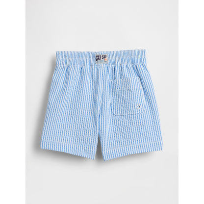 Toddler & Seersucker Swim Trunks